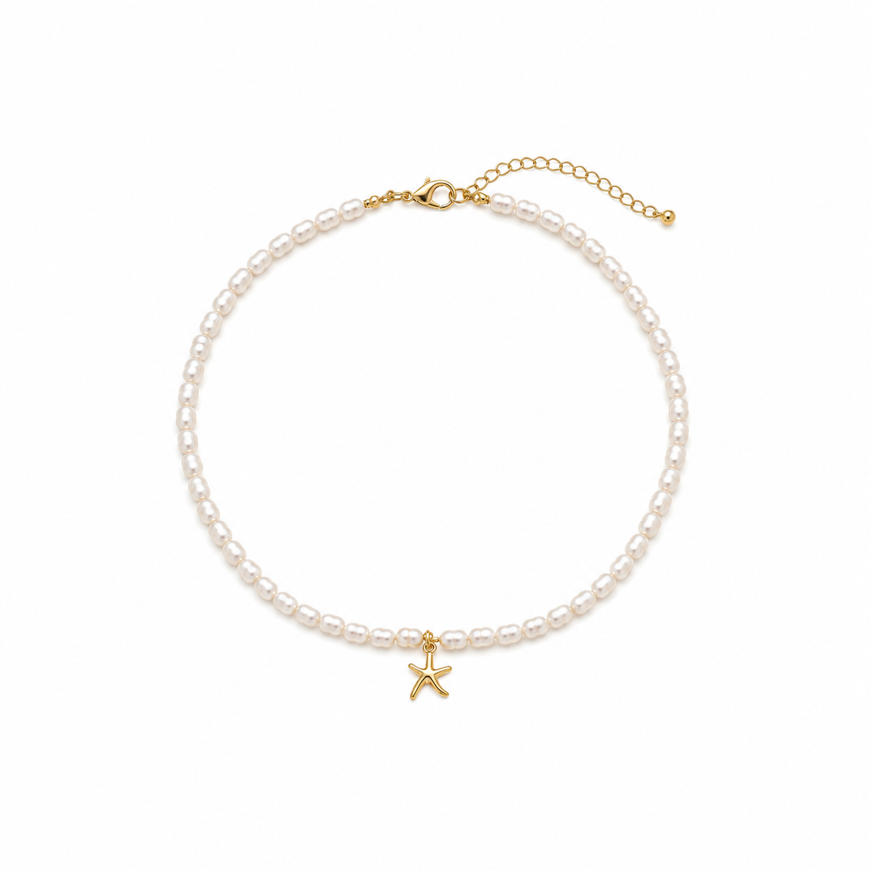 Coastal Pearl Star Necklace