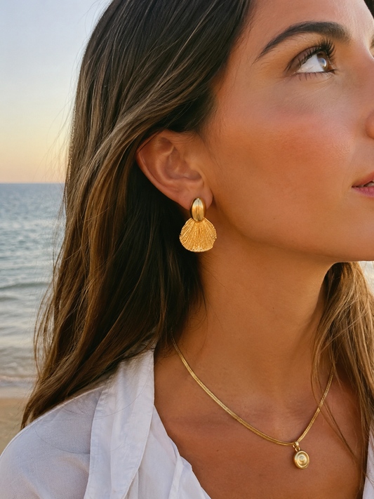Aurora Shell Earrings
