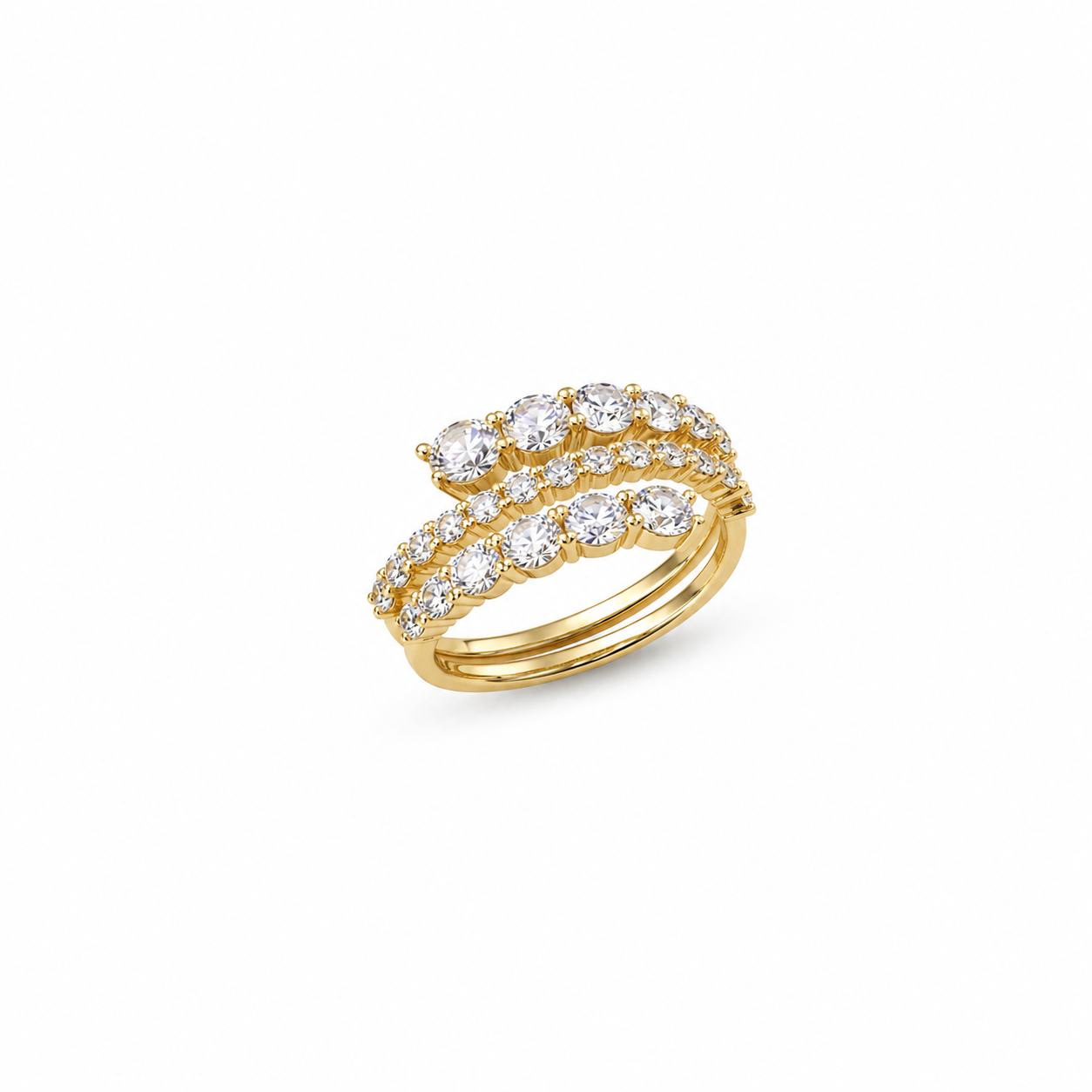 Luxe Bridal Stack Ring