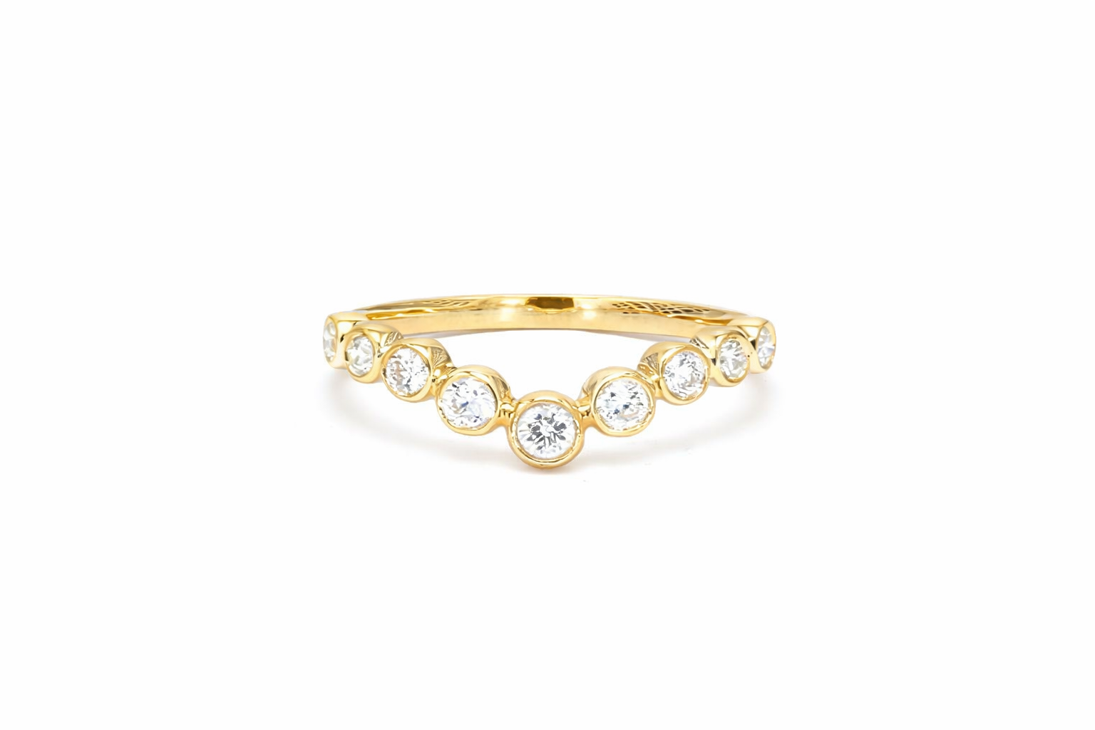 Eterna Curve Diamond Band