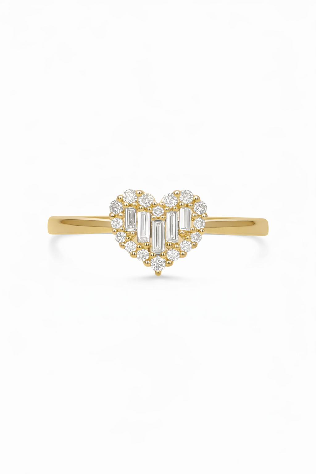 Amour Diamond Heart Ring
