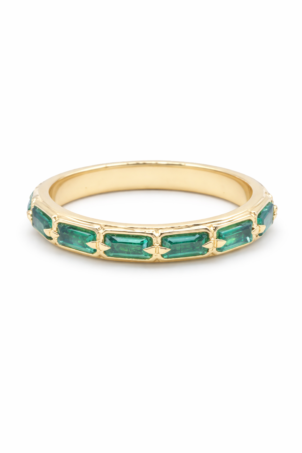 Emerald Line Lab Ring