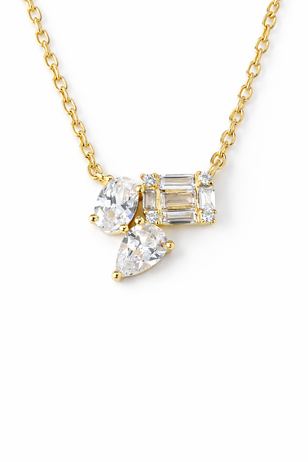 Brilliance Trio Necklace