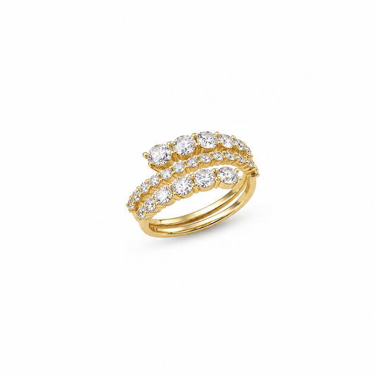 Luxe Bridal Stack Ring